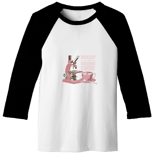 Biologist caffeines Scientist Science Teacher Biology Coffee Baseball Tees