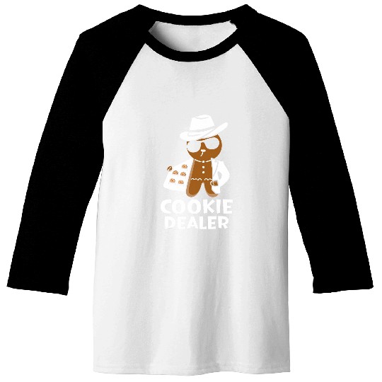Funny Cookie dealers Gingerbread Baseball Tees