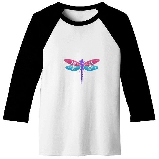 Mystical Dragonfly gift for a girl woman Baseball Tees