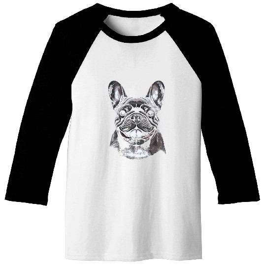 French Bulldog vintages Style 20 Baseball Tees