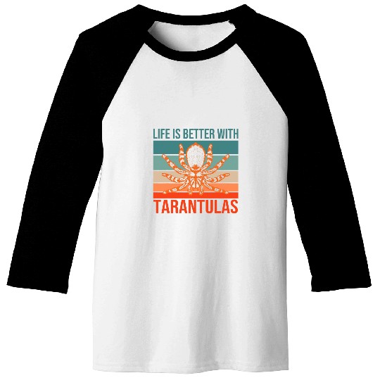 Retro tarantula Design for spider lovers 2tarantulas 21 Baseball Tees