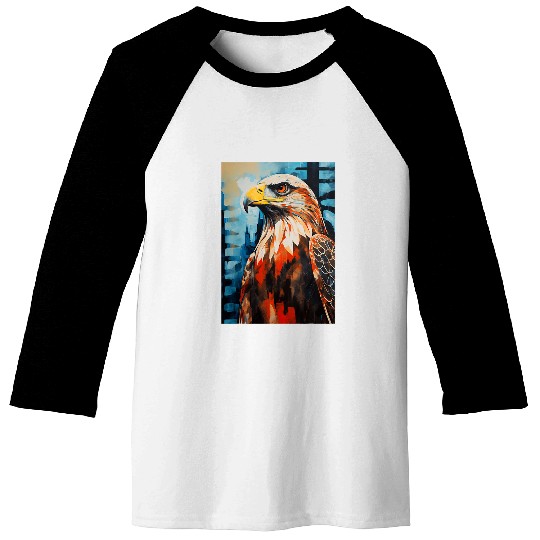 Red Tail Hawks Native American Pacific Northwest Baseball Tees