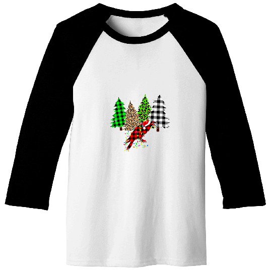 xmass Raven Animals Christmas buffalo plaids Leopard Baseball Tees