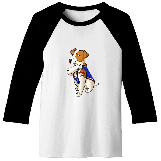 Jack Russell Terrier Dog Love Mom Puppy Owner Baseball Tees