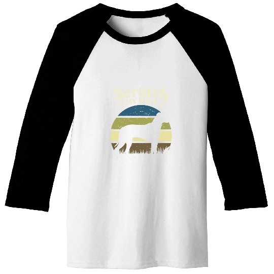 Rhodesian Ridgeback Dog Retro 4 Baseball Tees