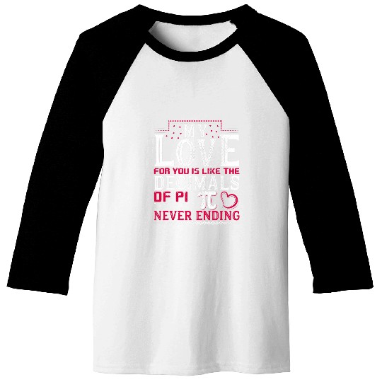 My Love Is Like Pi Day 3 14 March 14th Math Teacher Vintage Baseball Tees