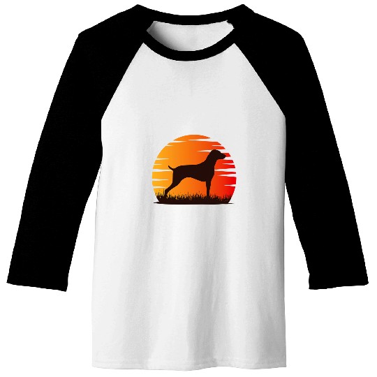 Weimaraner Dog Breed 21 Baseball Tees