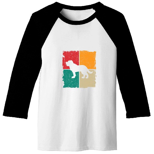 Saint Bernard Retro vintages 70s 80s Style 4 Baseball Tees
