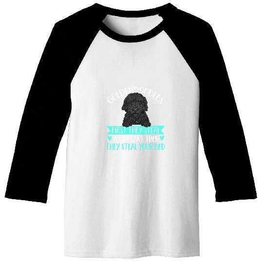 Black Goldendoodle dog Doodle Dog Doodle Dog Baseball Tees