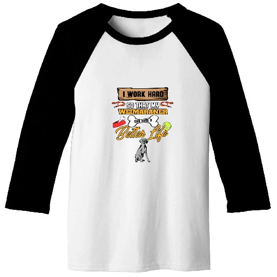 Weimaraner Lover I Dog Lover I Funny Weimaraner Baseball Tees
