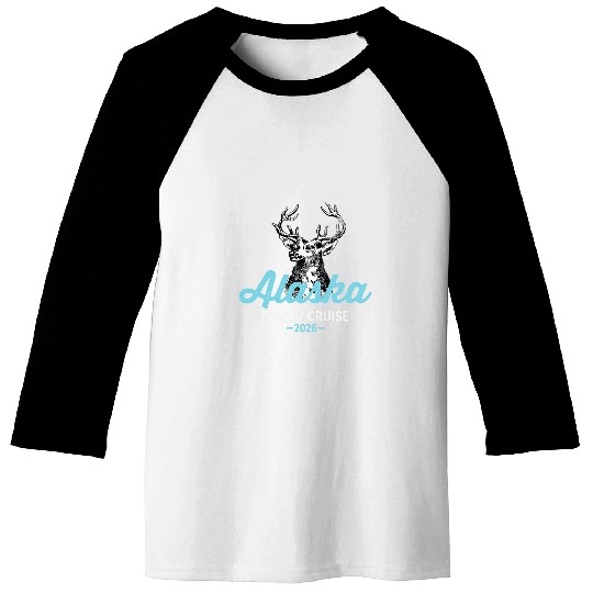 Reindeer Matching Family Group Alaska Cruise 2026 Baseball Tees