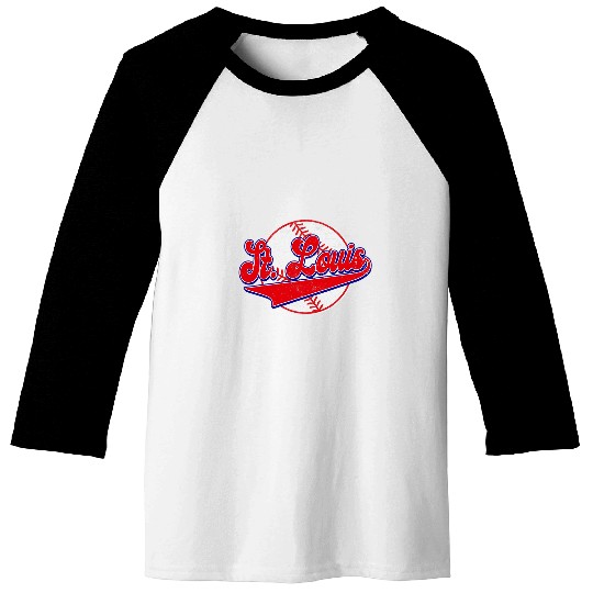 St Louis Cityscape vintages Baseball Men Women Kids Baseball Tees