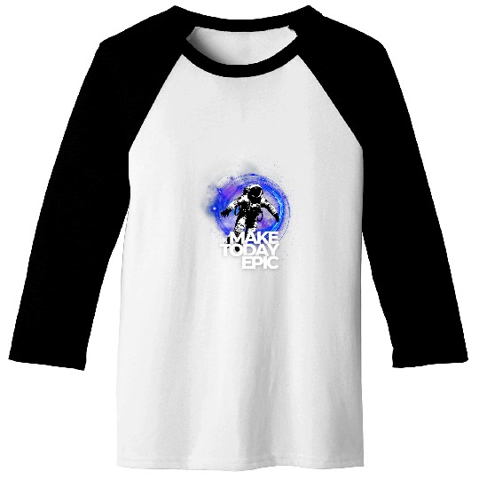 Discover Space Galaxy cool graphic Astronaut Mens fashion Baseball Tees