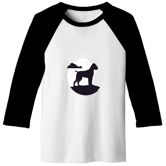 Italian Mastiff Cane Corso Retro 12 Baseball Tees
