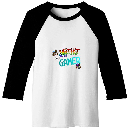 Tiffany Fisher Artist Artist and Gamer Baseball Tees