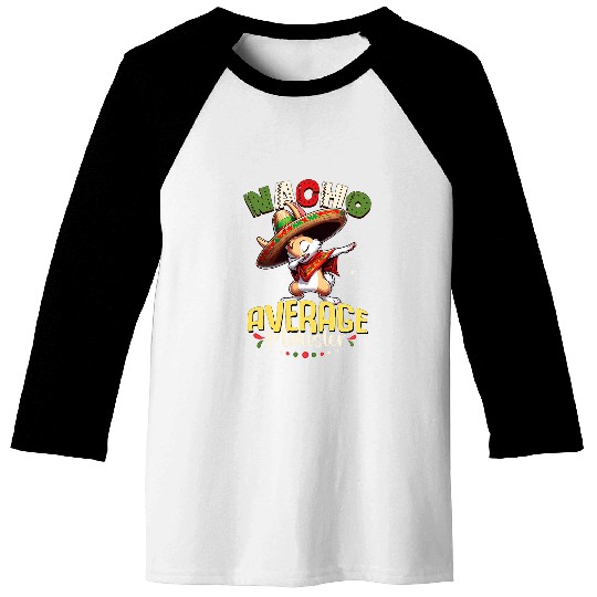 Nacho Average Minister Cinco de Mayo Dabbings Rabbit Baseball Tees