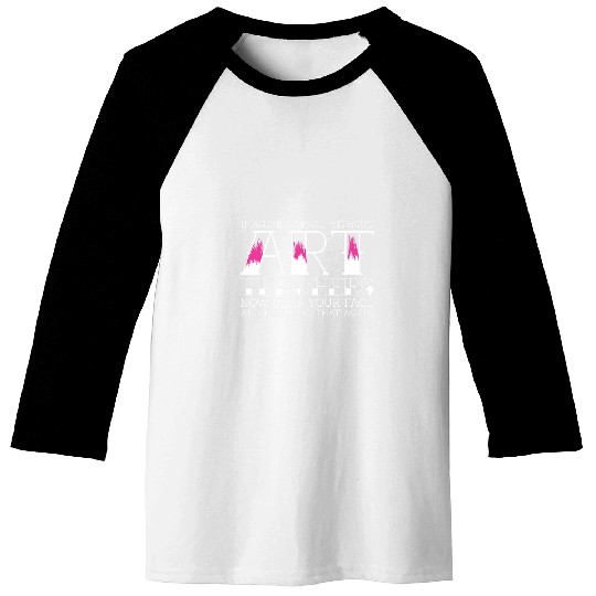 School Art Teacher Baseball Tees