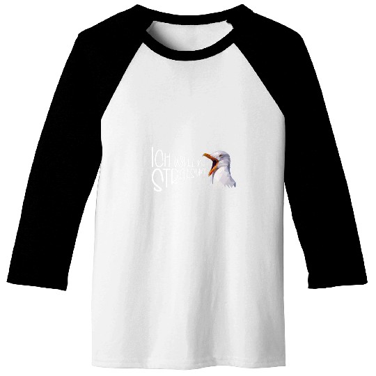 Stralsund Holiday Baltic Sea Coast Seagull North German Seagulls Baseball Tees