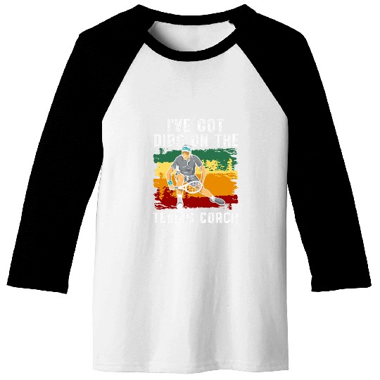 I Have Got Dibs On The Tennis Coach Baseball Tees