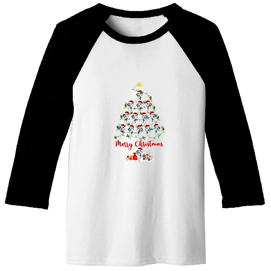 Dog Great Dane Christmas Tree Lights Funny Great Dane Xmas T-Shirt Baseball Tees