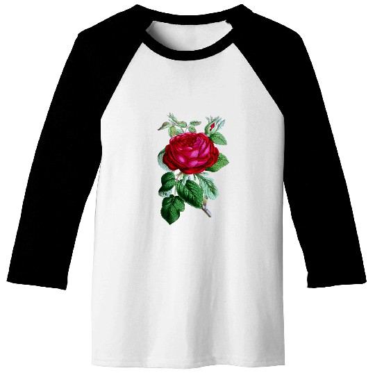 Red vintages Rose Flowers Gardener 2Roses Lover Couple Gift 21 Baseball Tees