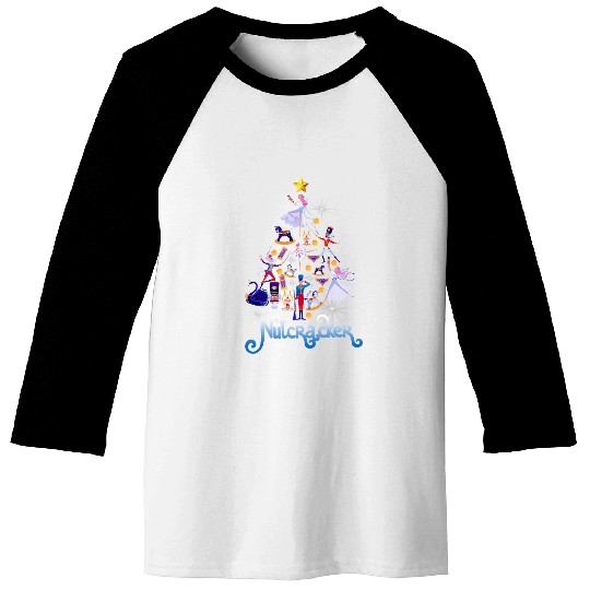 nutcracker ballet dancer matching family christmas ugly xmas Baseball Tees