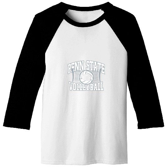 Penn State Nittany Lions Volleyball Spike Navy Baseball Tees