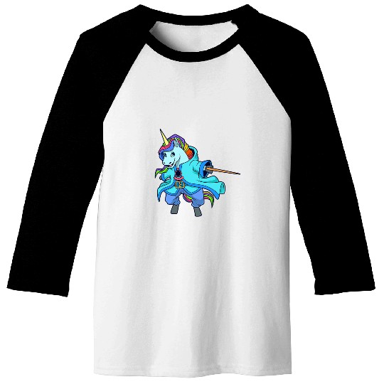 Wizard and magician 2magic unicorn Baseball Tees