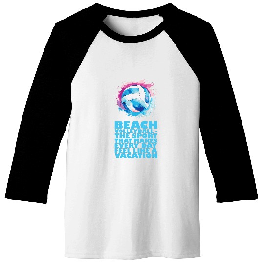 Volleyball Player Coachs Training Game Beach Volleyball 20 Baseball Tees