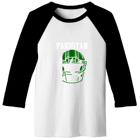 Patriotic Pakistani Cricket Sport Players Pakistan Flag Baseball Tees
