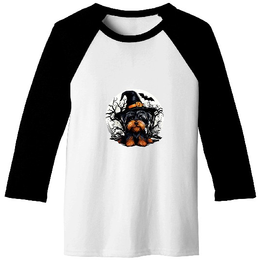 Yorkshire Terrier Lover Halloween Costume Dog Halloween Baseball Tees