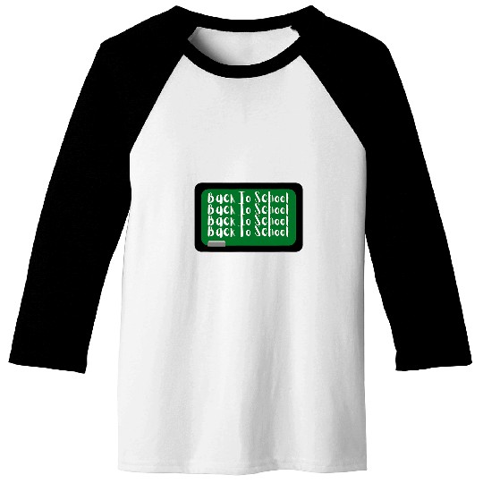 We are going back to school Grren Board Baseball Tees