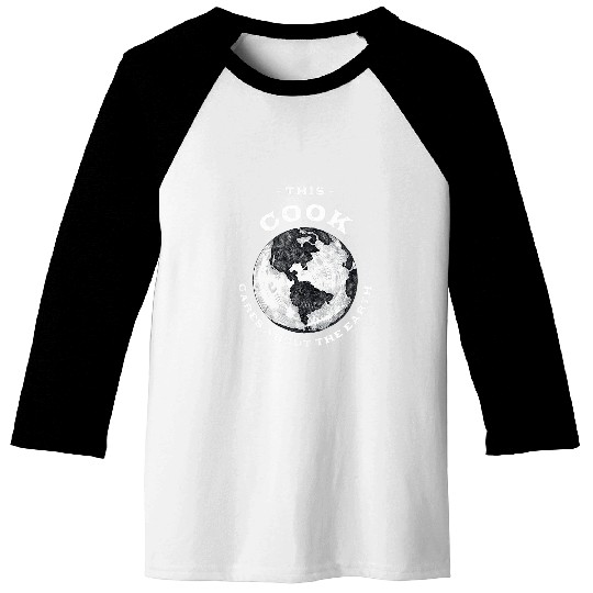 This Cook Cares About the Earth Nature Lover Chef Trees Baseball Tees