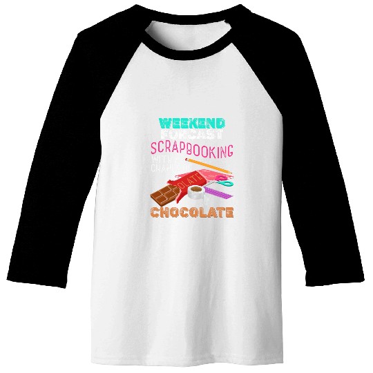 Weekend Forecast Scrapbooking DIY Crafting Scrapbookers Baseball Tees