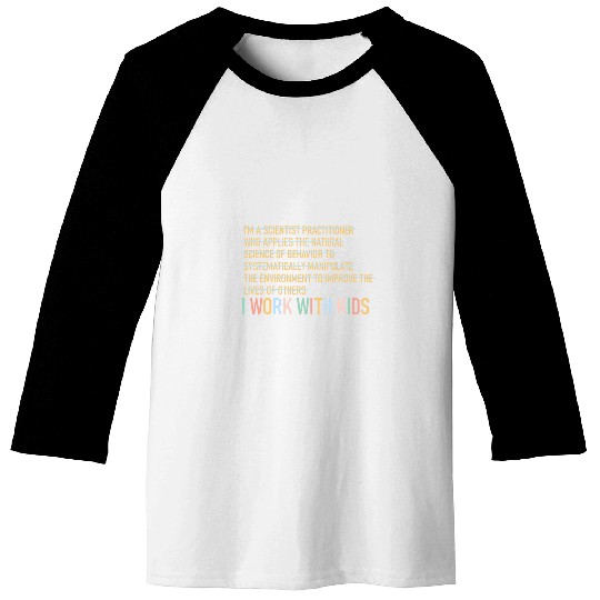 Applied Behavior Analysis ABA Therapist Valentines Day Analy Baseball Tees