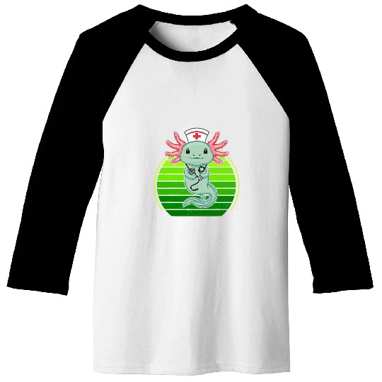 RN Mental Health Nursing psych nursessolotl 24 Axolotls nurses Baseball Tees