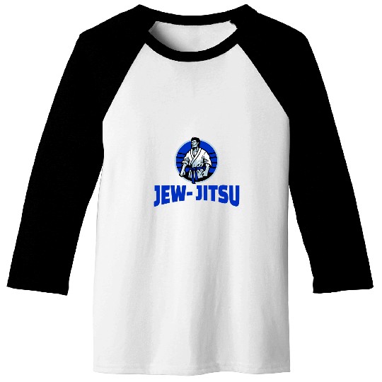 Jew Jitsu Master Baseball Tees