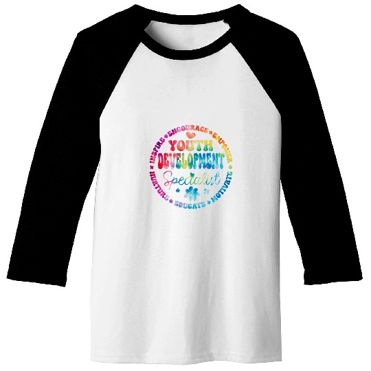 Groovy Youth Development Specialist Worker Appreciation 2 Baseball Tees