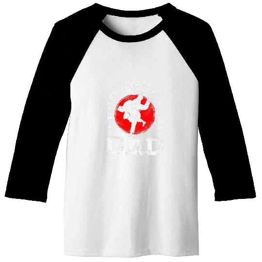 My Favorite Judo Fighter Calls Me Dad Design For Karate Fan Baseball Tees