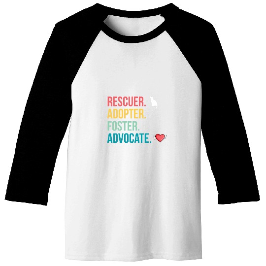 Rescue Worker Rescue Worker Shelter Volunteer Fosters Baseball Tees
