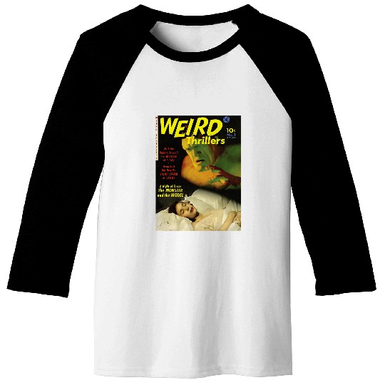 Halloween Horror ghosts vintages Comic Book Retro Funny Baseball Tees