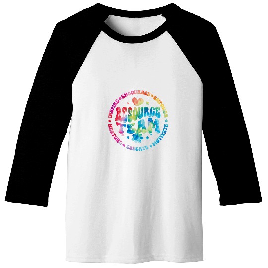 Resource Teacher Team Special Education IEP Teaching Squad Baseball Tees
