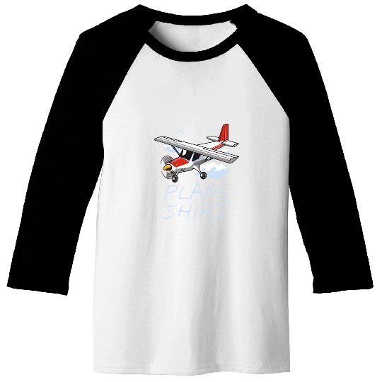 This Is My Plane Pilot Aviation Airplane Aircraft Plane Fly 1 Baseball Tees