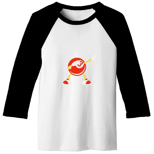 8Ball Pool Billiard Pool Dab Dance Funny Billiard Dabbings Baseball Tees