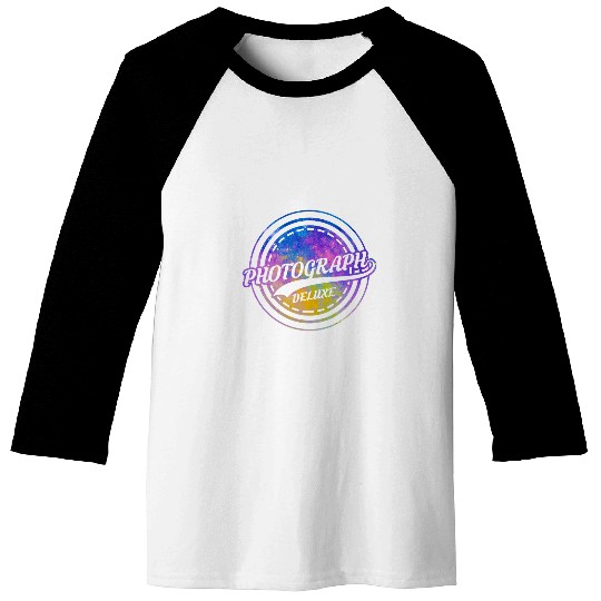 Photograph Deluxe colourful and cool photography Baseball Tees