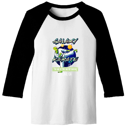 Galaxy Karate For Out of This World Training Baseball Tees