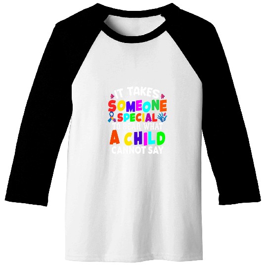 sped teacher special education educator autism students Baseball Tees