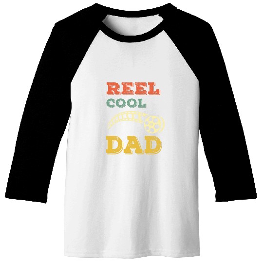 Filmmaker Movie Lover Projectionist Reel Film Buff Dad Gift 1 Baseball Tees