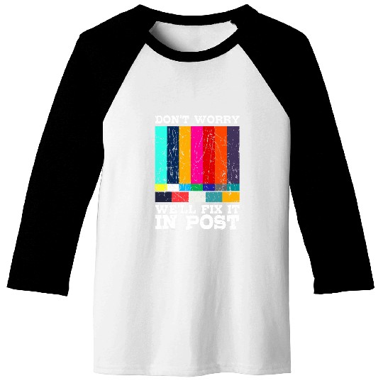 Film Director Movie Maker Screenplay Producer Filmmaker Baseball Tees