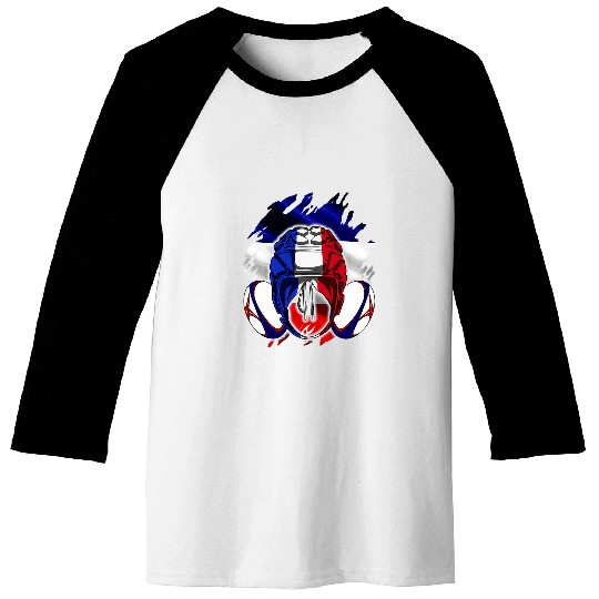 France Rugby Jersey France Flag Rugby France Jersey 2 Baseball Tees